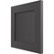 Ekena Millwork 12"W x 12"H True Fit PVC Flat Panel Shutters Sample, Shadow Mountain SAMPLE-TFPFPSM - alternate 2